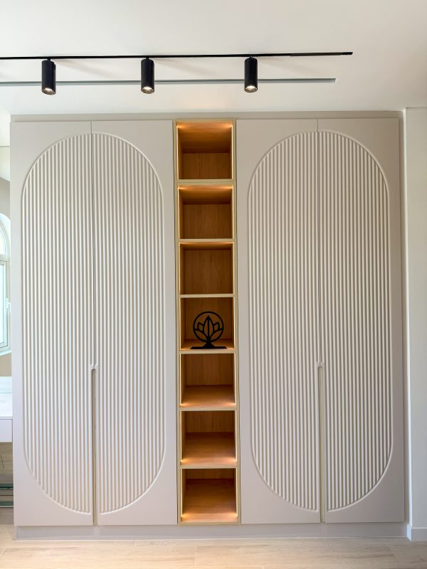Completed Cordoba wardrobe in Jumeirah Park, Dubai