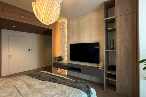 TV Unit Design I Perfect Bedroom Creek Harbour Dubai