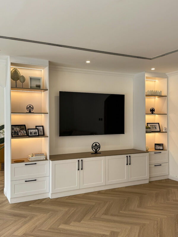 Custom TV Unit Design I Elegant & Practical - Cordoba Interior Factory