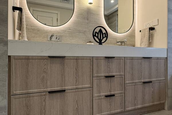 Alternative view of Custom Vanity Bathroom I Elegant Design & Functional Storage In Arabian Ranches