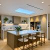Tailored Kitchen Excellence | Oak Wood Finishes & Seamless Stone Surfaces