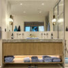 Custom Floating Vanity | Double-Sink Cabinetry & Ambient Under-Cabinet Lighting 1 Custom Floating Vanity | Double-Sink Cabinetry & Ambient Under-Cabinet Lighting