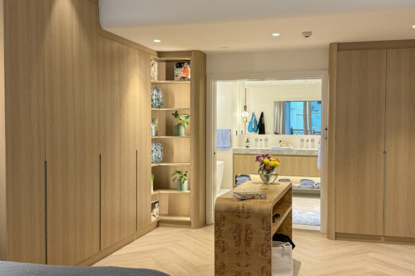 Master Bedroom Design | Bespoke Storage Solutions & Integrated Wardrobe