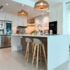 Premium Oak & White Kitchen Design | Bespoke Interior Solutions