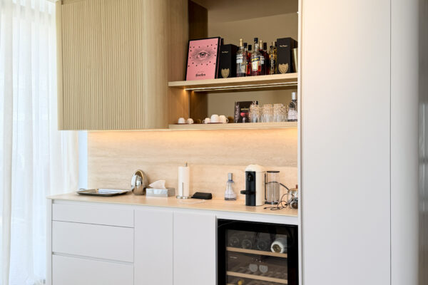 Alternative view of Modern Home Bar & Built-In Pantry Unit | Custom Joinery