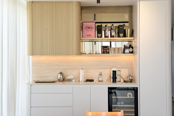Modern Home Bar & Built-In Pantry Unit | Custom Joinery