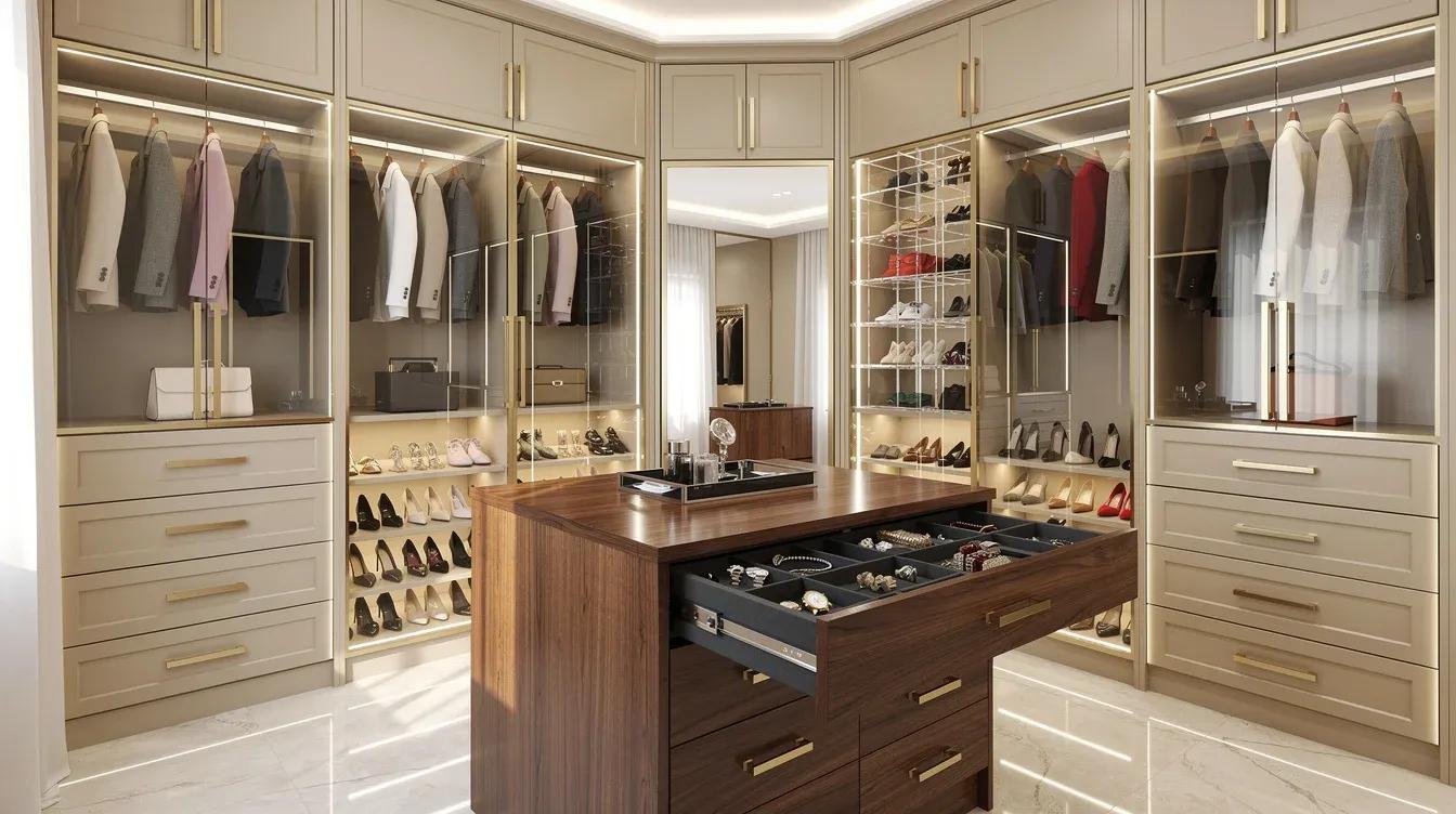 Premium Walk-In Closet Dubai: Elite Organization Solutions
