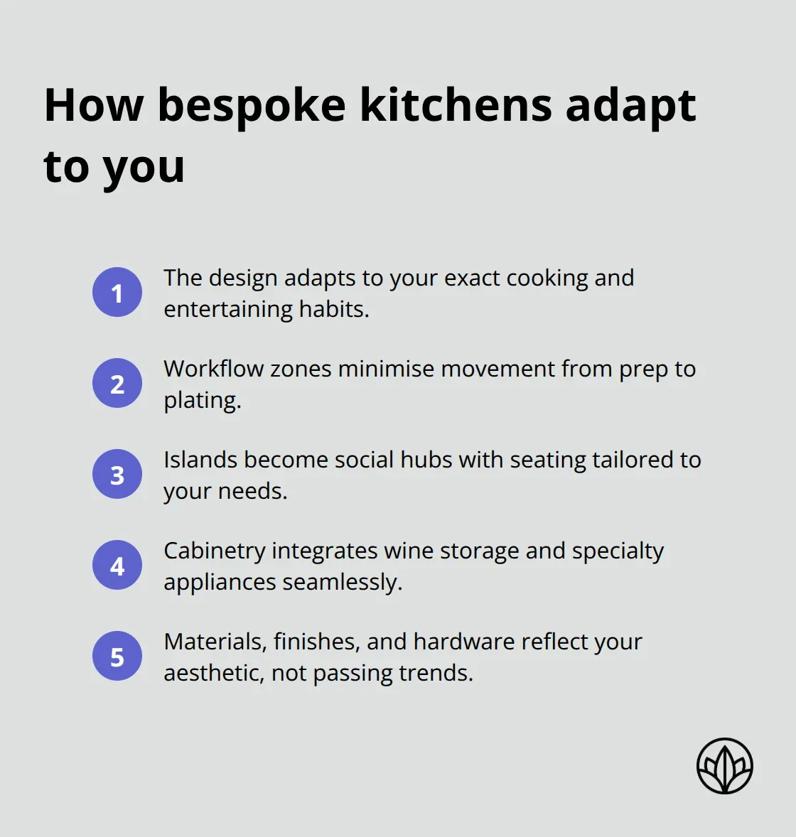 Five ways a bespoke Dubai kitchen is tailored to your lifestyle and space. - custom luxury kitchens dubai