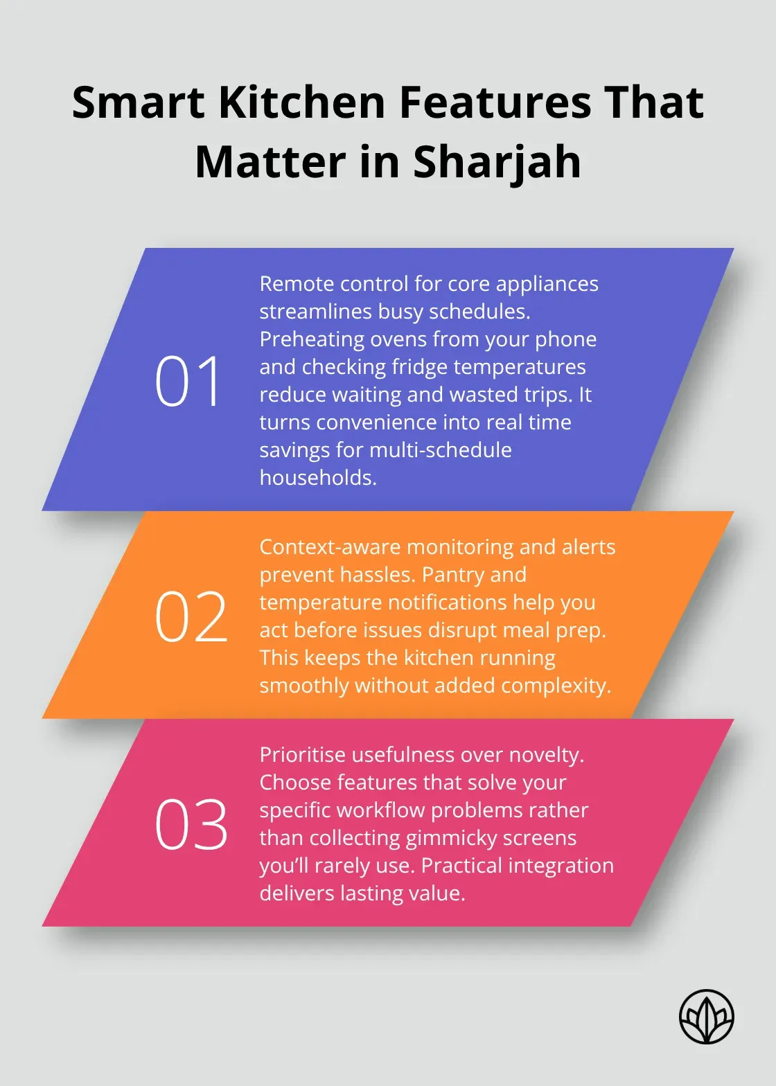 Three essential smart kitchen capabilities and how they improve daily life in Sharjah homes. - custom luxury kitchens sharjah